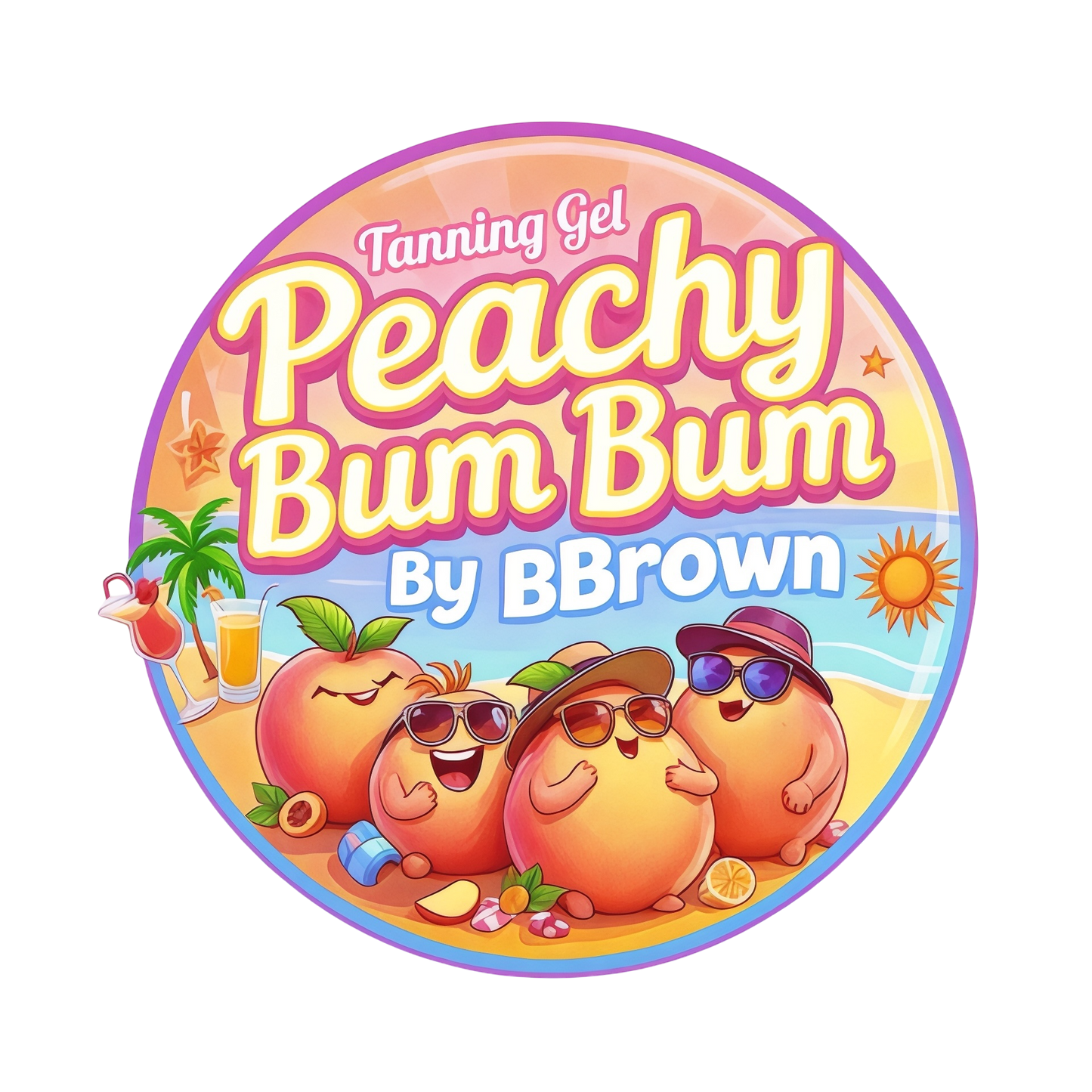 Peachy Bum Bum Tanning Gel